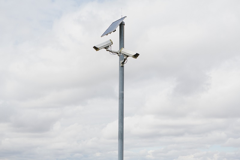 solar-powered cctv cameras