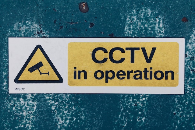 cctv camera sign