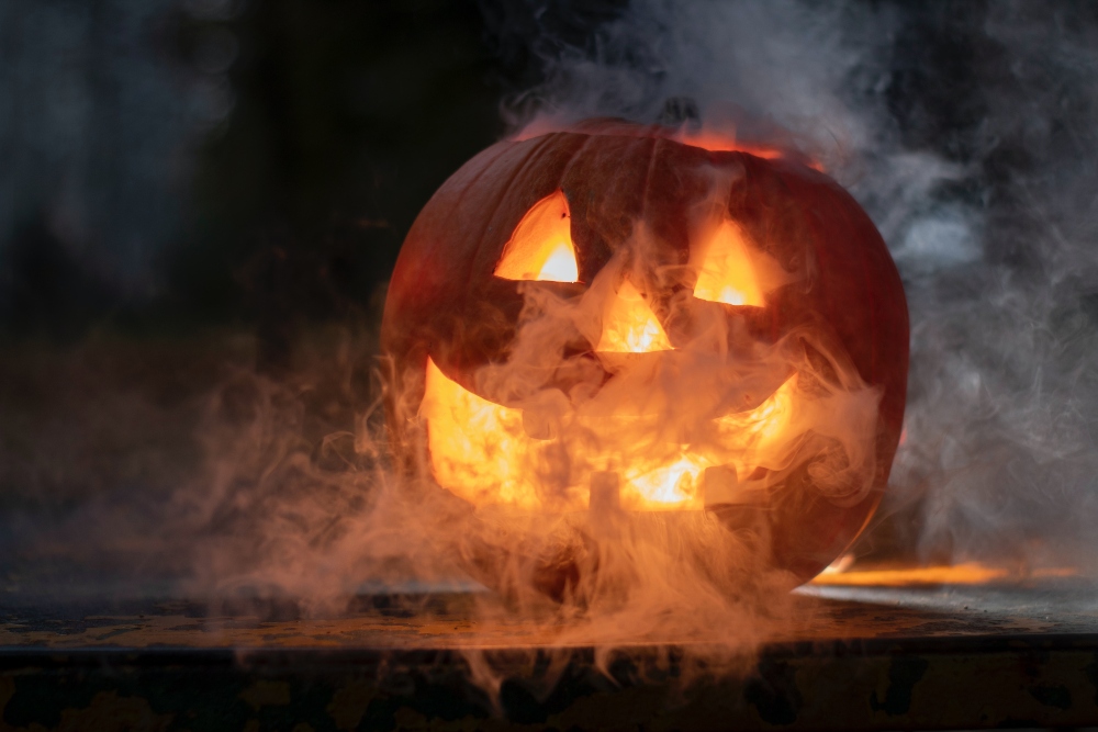 pumpkin and halloween crime in the uk